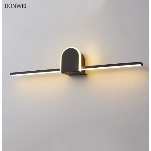 40CM 9W LED Wall Lamp Bathroom Mirror Front Light Makeup Wall Lights Modern Aluminum Mounted sconces lighting AC110V 220V