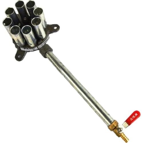 8 head direct injection LPG burner,centralized burner,oven burner,pizza burner oven,blaze stove burner,LPG burner