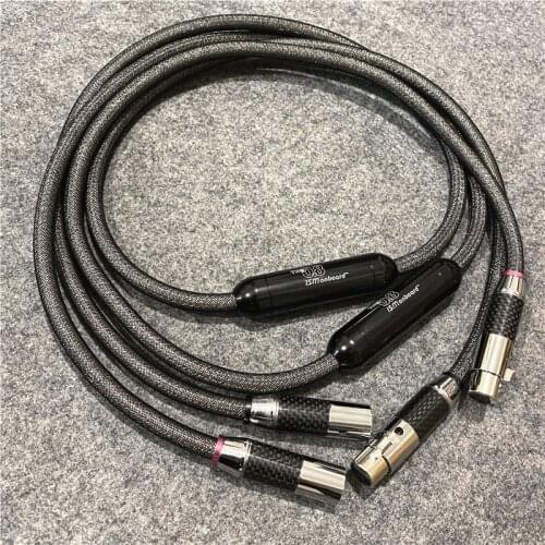 Audiophile ISM The 0.8 XLR Balance Cable with Carbon Fiber Plug HiFi Audio Line