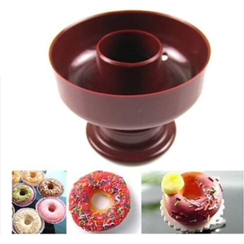Colors Fashion High Quality Blister Card Packaging Plastic Donut Cake Mold Baking Utensils, JSF-Plastic-075