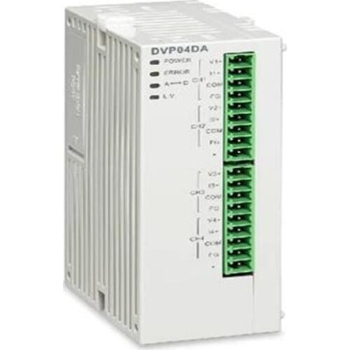 DVP04AD-SL DVP04DA-SL S Series PLC Left-Side High-Speed Analog I/O Module new in box