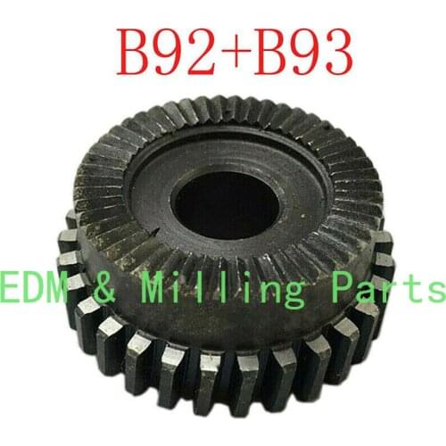 Milling Machine Feed Gear Clutch Worm CNC Vertical Mill Gear B92+B93 For Bridgeport