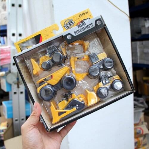 Simulation Engineering Vehicle Excavator Toy Car Model Kids Soft Beach Toys Dredging Sand Play Set Dump Truck Model Car Toy Gift