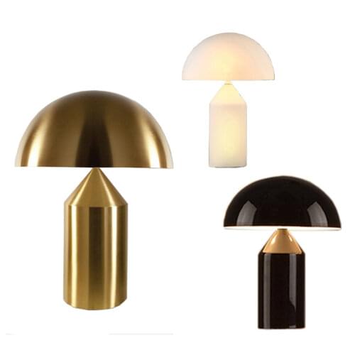 Creative Mushroom Table Lamp Bedroom Bedside Lamp Designer Model Room Study Nordic personality decoration Lamp