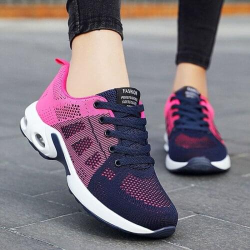 Slip on Walking Sports Women Shoes Comfortable Mesh Breathable Casual Travel Running Air Cushioned Hiking Vulcanized Sneakers