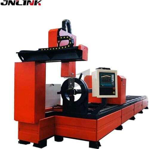 Plasma cutting machine for metal tube pipe 6m