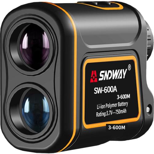 SNDWAY Mini Golf Rangefinder Sport Laser Measure Distance Meter Golf Laser Range Finder for Hunting Survey Tape Measure Roulette