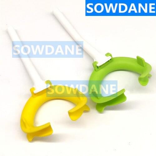 Dental 3D Mouth Opener Lip Cheek Retractor With Strong Suction Tubes Duckbill Evacuation Suction Tube Autocalve 134°C 11mm dia