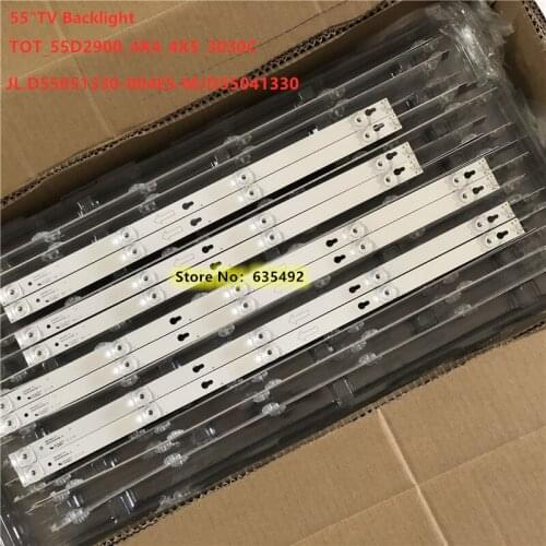 LED Strip p For L55P2-UDN TOT-55D2900-4x4+4x5-3030C B55A658U 55U6700C 55D2900 55HR330M04B6 55HR330M04A6 GIC55LB124_LED3030F2.1D