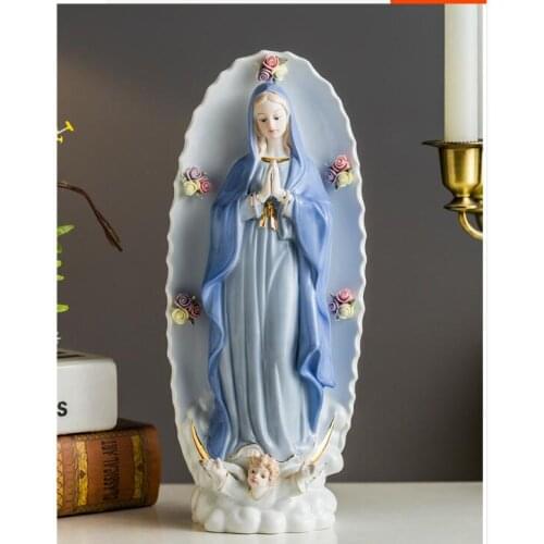 30CM Large # GOOD Mexico Catholicism HOME ROOM effective blessing Our Lady of Guadalupe Virgin Mary pray china Ornament
