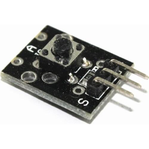 5PCS KY-004 3pin Button Key Switch Sensor Module for Arduino Diy Starter Kit 6*6*5mm KY004