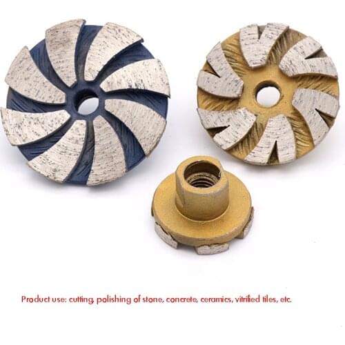 35mm/ 50mm/ 56mm Diamond Cup Grinding Wheel, Heavy Duty Concrete Grinding Disc for Angle Grinder, for Granite, Stone, Marble