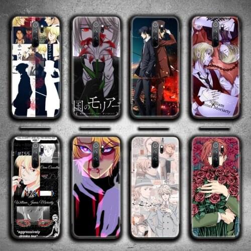 Anime Moriarty the Patriot Phone Case for Redmi 9A 9 8A 7 6 6A Note 10 9 8 8T Pro Max K20 K30 Pro