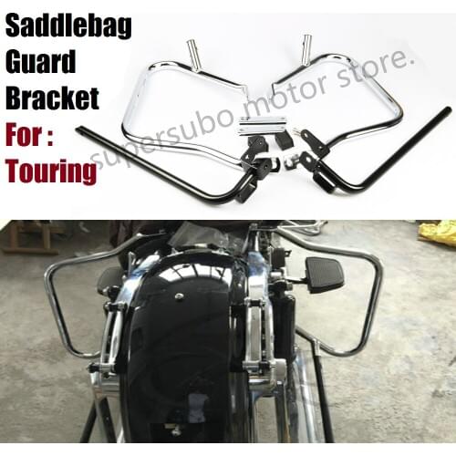 Big Buffalo Saddlebag Guard Bracket Kit For Harley touring Electra Glide FLHT 14-17 2015 2016
