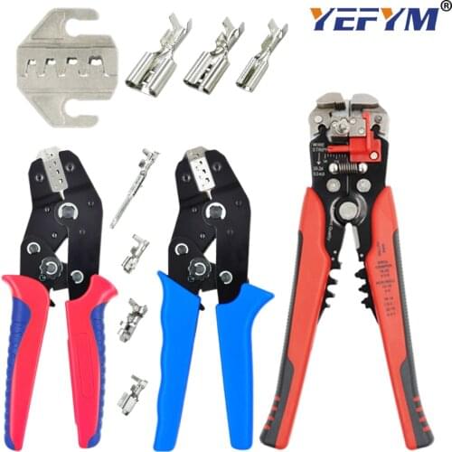 Crimping tool pliers SN-2549/R are used for XH/SM2.54 terminals/car connectors. 48BS jaw, wire stripper Y-1R