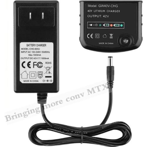 Newest For greenWorks GMAX 40 Volt Lithium Ion Battery Charger, Fit For GMAX 40-Volt Batteries Only high quality safe charger