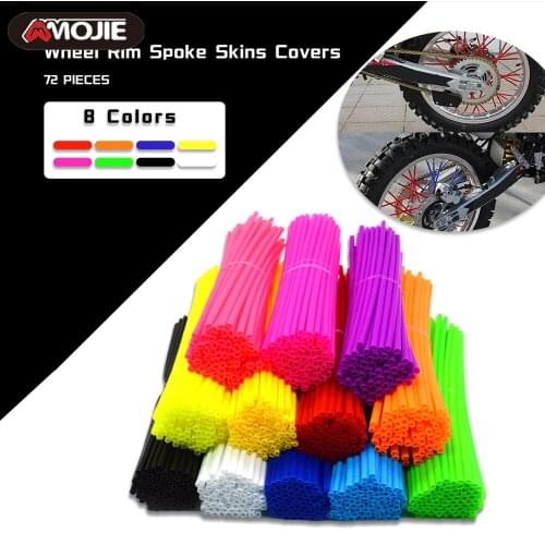 Dirt Bike Wheel Spoke Skins Enduro Off Road Rim For Yamaha YZ 125 250 250F 450F WR250R WR450R WR250F WR450F YZ125 YZ250 YZ65