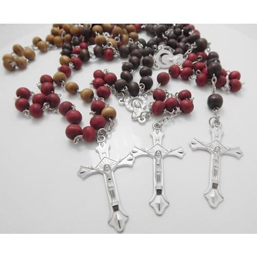 Wholesale 12 pcs Tricolor With box fashion Jesus Alloy beading Bracelets Fashion jewelry