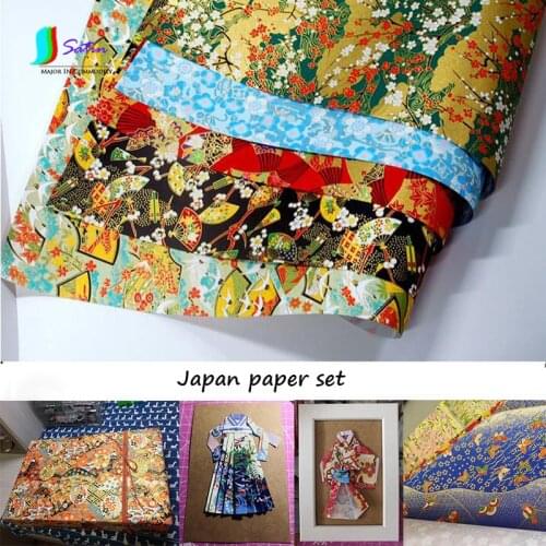 Gift Packing Crafts Japanese Gold Lines Flower Paper Crane Decorate Handmade Material Diy Kids Origami Scrapbook Paper A0153L