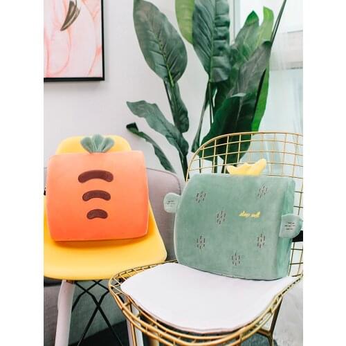 Cushion Office Waist Cushion Car Back Cushion Pillow Waist Cushion throw pillow