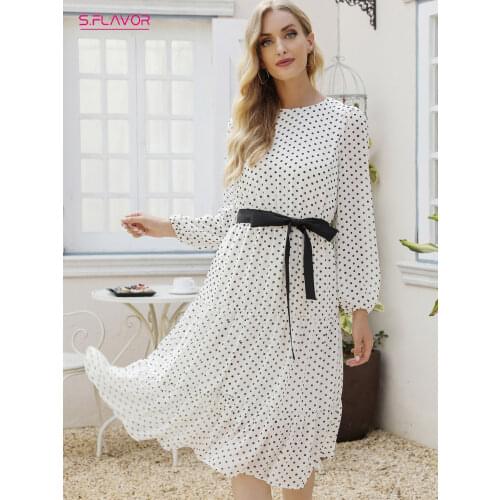 S.FLAVOR White Summer Dresses