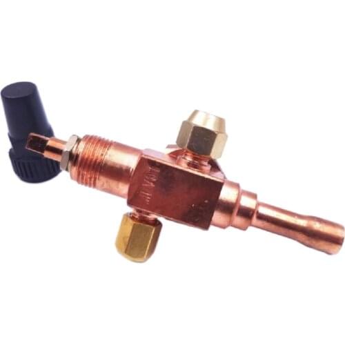 Steel rotalock valves compressor service low price piston refrigerator spare parts V05 7/8IN