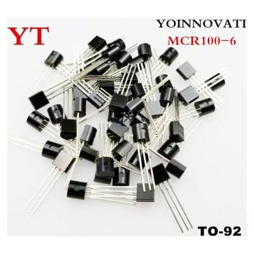 1000PCS/Lot MCR100-6 MCR100 TO-92 IC