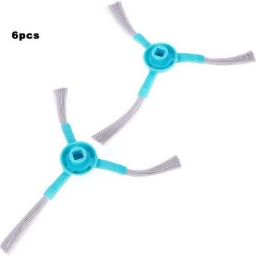6Pcs Side Brush Replacement Fit for Conga 3090 3490 4090 Cleaner Machine Robot Sweeper Accessories