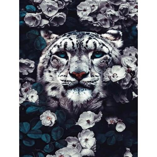 Diamond Painting AnimalsTiger Diamant Paiting Cartoon Moon Embroidery Mosaic DIY Home Decor Cross Stitch Gift New Pintura