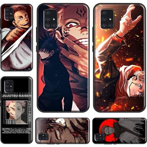 Anime Jujutsu Kaisen Ryomen Sukuna Case For Samsung A52 A12 A32 A42 A72 A71 A51 A31 A11 A21S A20e A20S A40 A50 A70 A02S Cover