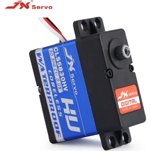 JX servo CLS5830HV 30KG Full waterproof HV coreless Metal Gear Digital Servo for 1/5 RedCat HPI Baja 5B SS RC car Boat Robot