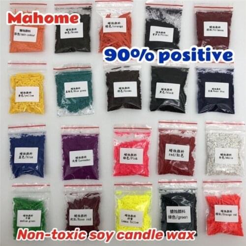 Color DIY Candle Wax Pigment Colorant Non-toxic Soy Candle Wax Pigment Dye for Making Scented Candle