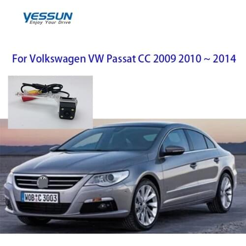 Yessun 185 Degree Fisheye HD Rear View Camera For Volkswagen Passat CC 2009 2010 ~ 2014 night view reverse camera