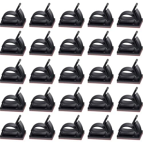 Hot 150Pcs Interior Accessories Car Vehicle Data Cord Cable Tie Mount Wires Fixing Clips Auto Fastener and Clip Organizer