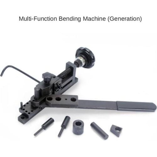 Small manual bending machine bending machine DIY manual steel multifunctional metal bending machine