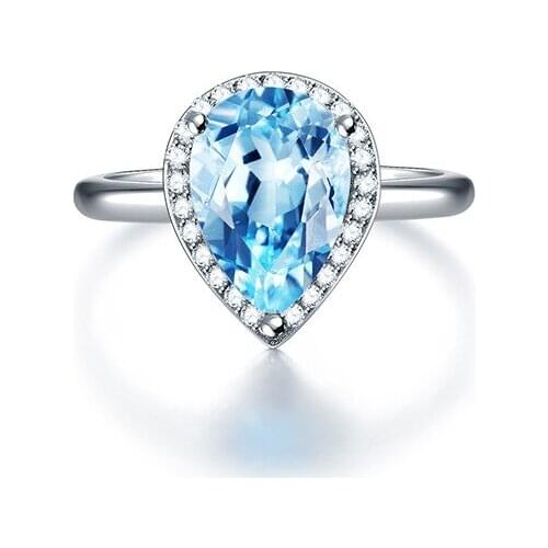 S925 Sterling Silver SAPPHIRE Ring Earring for Women Wedding Bands Fine Jewelry for Luxury Christmas Oval Diamond Cute Gifts