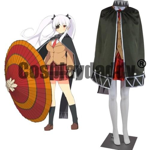 Senran Kagura: Portrait of Girls Ninja Flash! Shinovi Estival Versus Yagyu Uniform Outfit Game Cosplay Costume F006