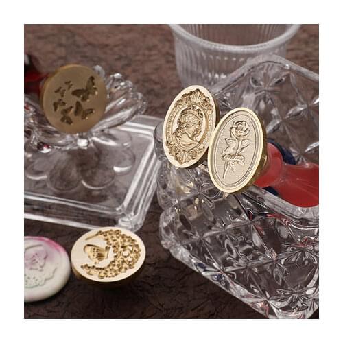 Special Wax Seal Handbook Lacquer Seal Chapter Head Envelope Sealing Wax Stamp Greeting Card Invitation Gift Handbook Seal