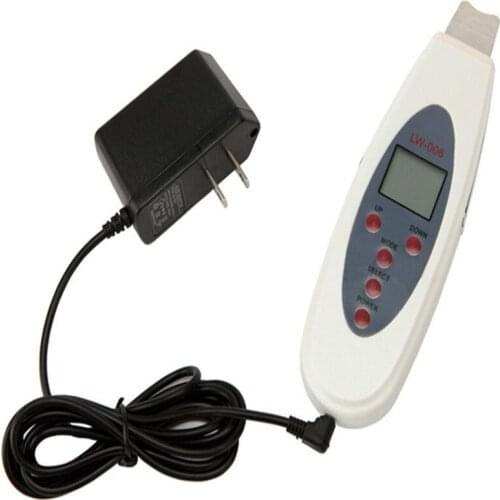 Skin LCD Clean Ultrasound Skin Tool Scrubber Face Peeling Cleaning Acne Pores Removal Spa Beauty Tone Lift Cleaner