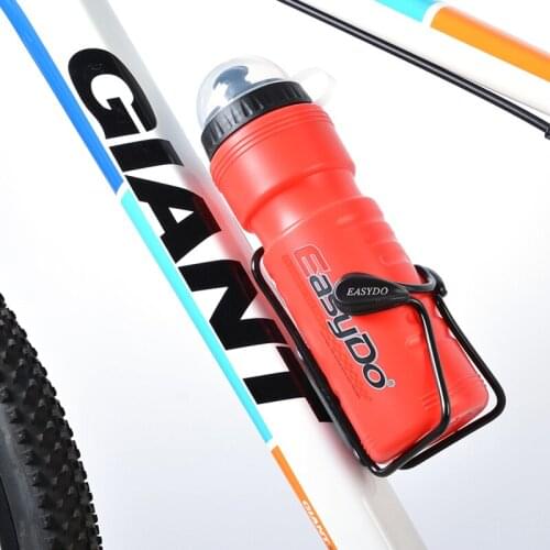 EasyDo Bike Cycling Bottle Cage Aluminum Holder MTB Road Bicycle Water Bottle Rack Holder Mount for Mountain Folding Bike Cage