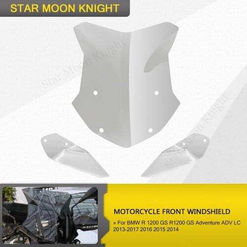 Windscreen Windshield Wind Shield Screen Protector For BMW R 1200 GS R1200 GS Adventure ADV LC 2013-2017 2016 2015 Accessoris