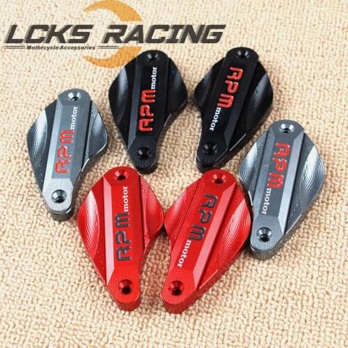 RPM Motorcycle parts modified upper pump oil cover aluminum alloy brake pump cover suitable for Yamaha Honda