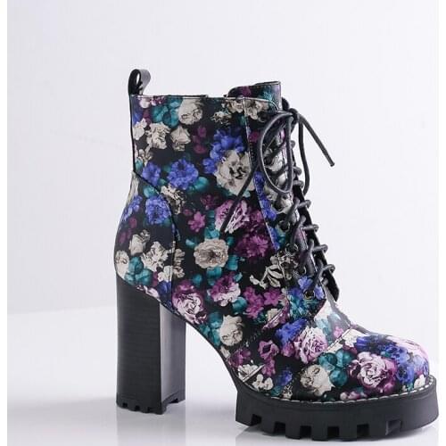 SKLFGXZY 2021 Genuine Leather Autumn Winter Boots Shoes Women Ankle Boots Female Women Boot Platform Shoes