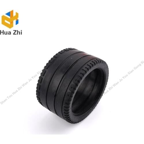 1PCS 23799 Tire 81.6 x 44 ZR Straight TreadBuilding Blocks Parts MOC DIY Education Build Toys Brick