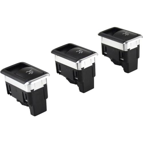 3PCS Car Accessories New Power Trunk Switch For Mercedes Benz C250 C350 C63 AMG S E400 E550 A2129059200 A2129056200
