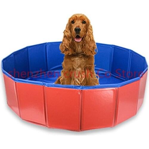 5pcs Pet Bathtub Large Pet Products non-slip Bath Tub for Dog and Cat not bend over with high Stainless steel legs Easy install