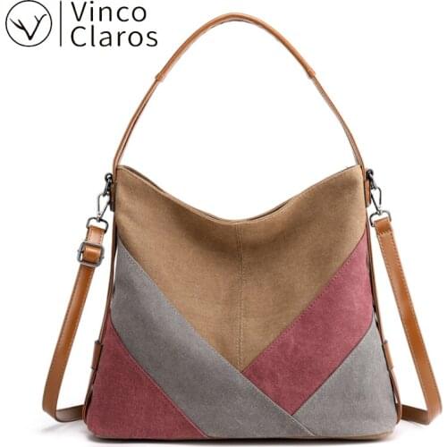 Large Casual Tote Canvas Casual Shoulder Bag Shopping Crossbody Bags Women Satchels Purses and Handbags Luxury Designer Bolso