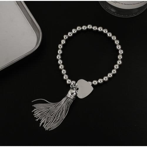 Amorcome Gold Color Coin Pendant Beaded Bracelet for Women Boho Fashion Elastic Bracelets Pulsera Mujer Moda Beads Jewelry Gifts