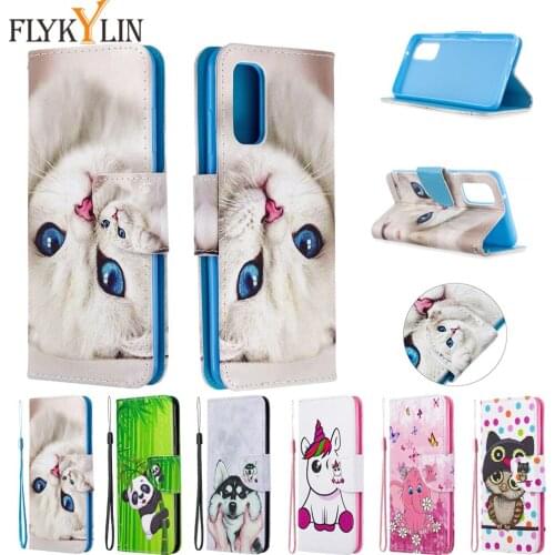 Flip Case For etui Samsung Galaxy S20 Ultra S20Plus S10e S10 Plus S9 S8 S7 Edge Note 8 9 10 Plus Case Wallet Leather Phone Cover