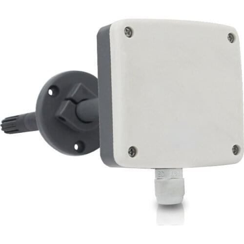 Air duct temperature and humidity sensor 4-20mA 0-5V 0-10V filter tube pipe hole ventilation intensive housing waterproof